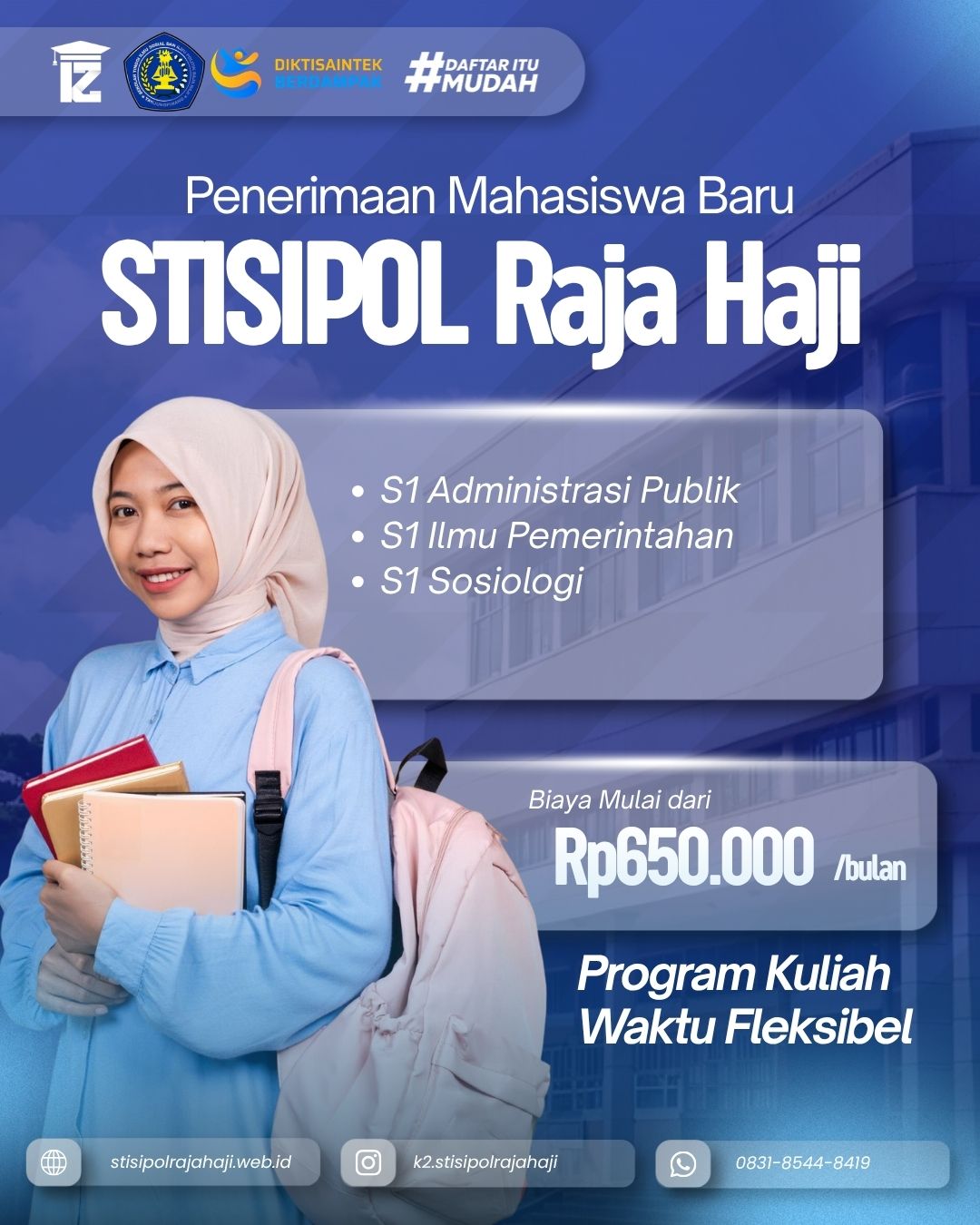 Kuliah Kelas Karyawan Biaya Terjangkau STISIPOL Raja Haji Tanjungpinang 