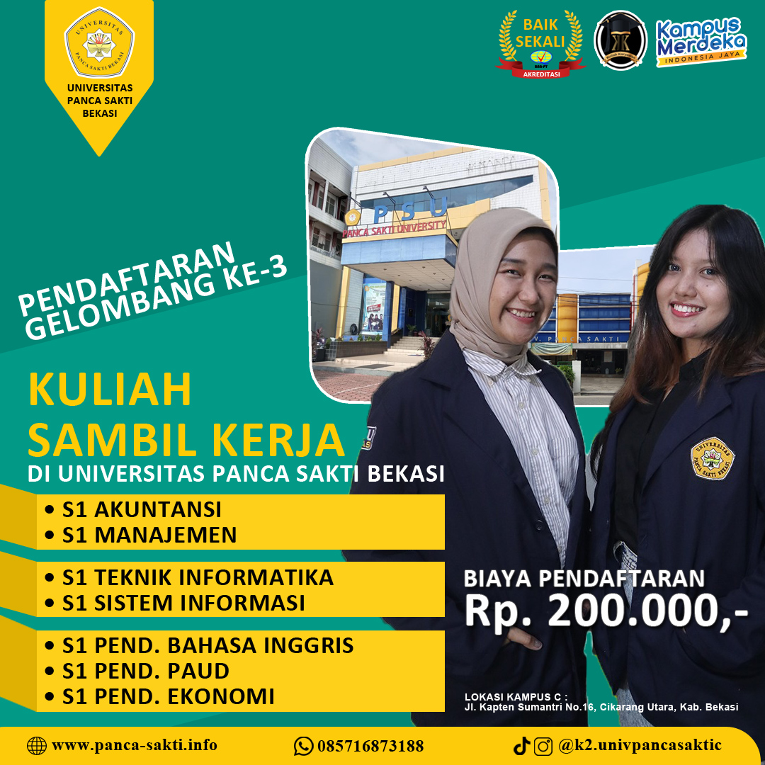 Dari Stasiun Cikarang Bisa Langsung Ke Universitas Panca Sakti