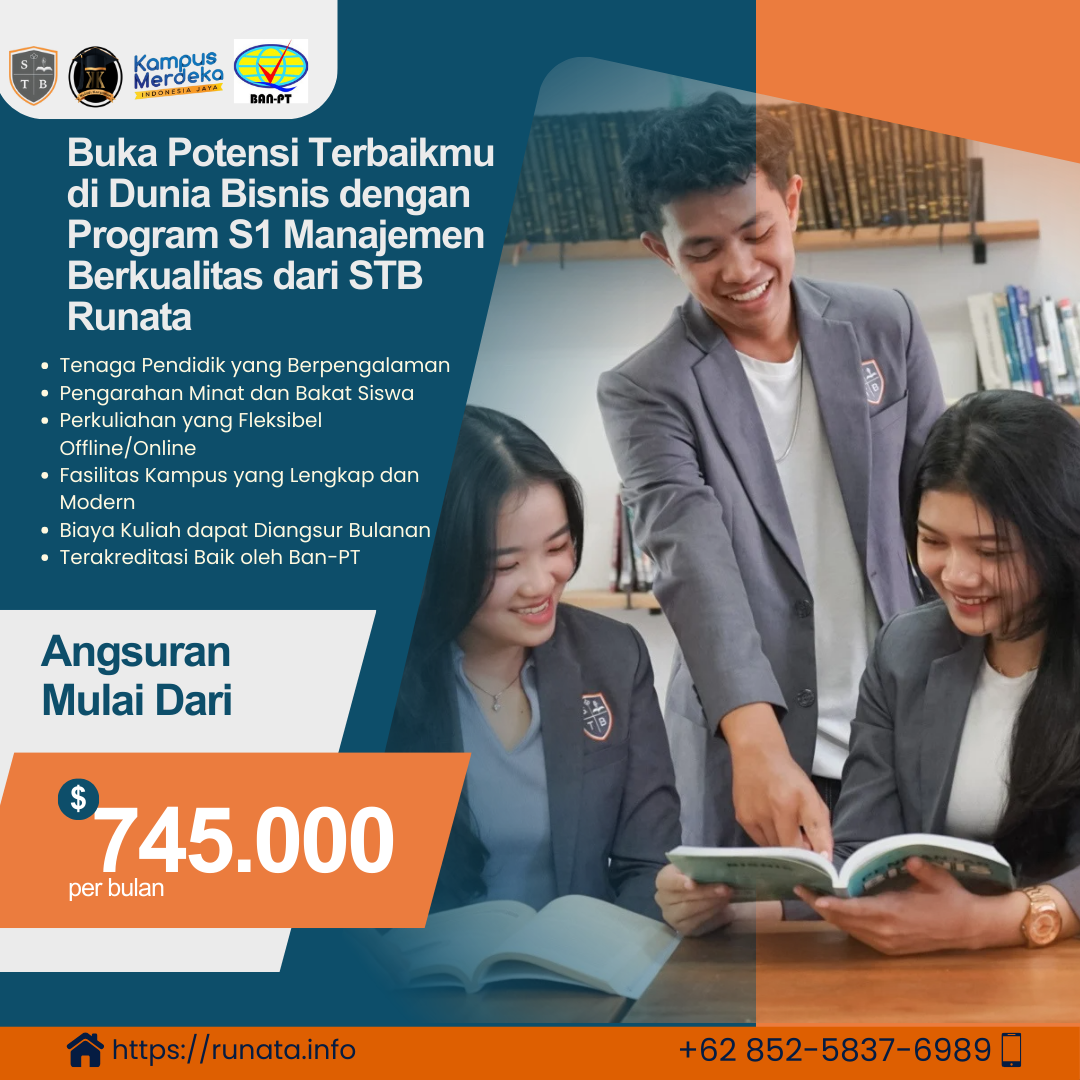 Kampus Biaya Terjangkau Sekolah Tinggi Bisnis Runata	