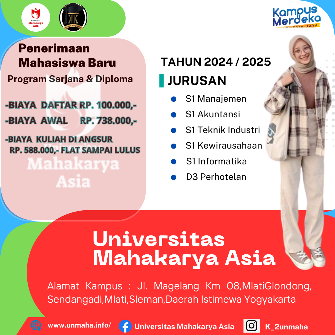 Universitas Mahakarya Asia Kelas Karyawan Wilayah Yogyakarta