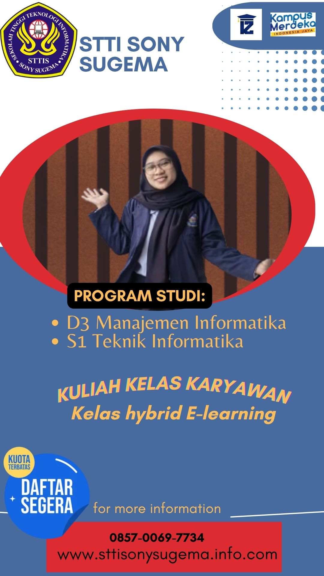 Kelas Hybrid E-learning STTI SS