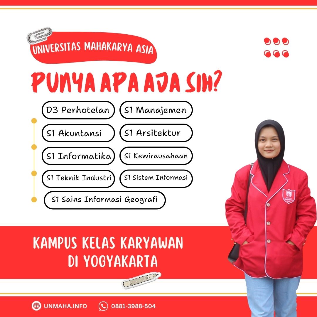 Program Studi Kelas Karyawan di K2 UNMAHA