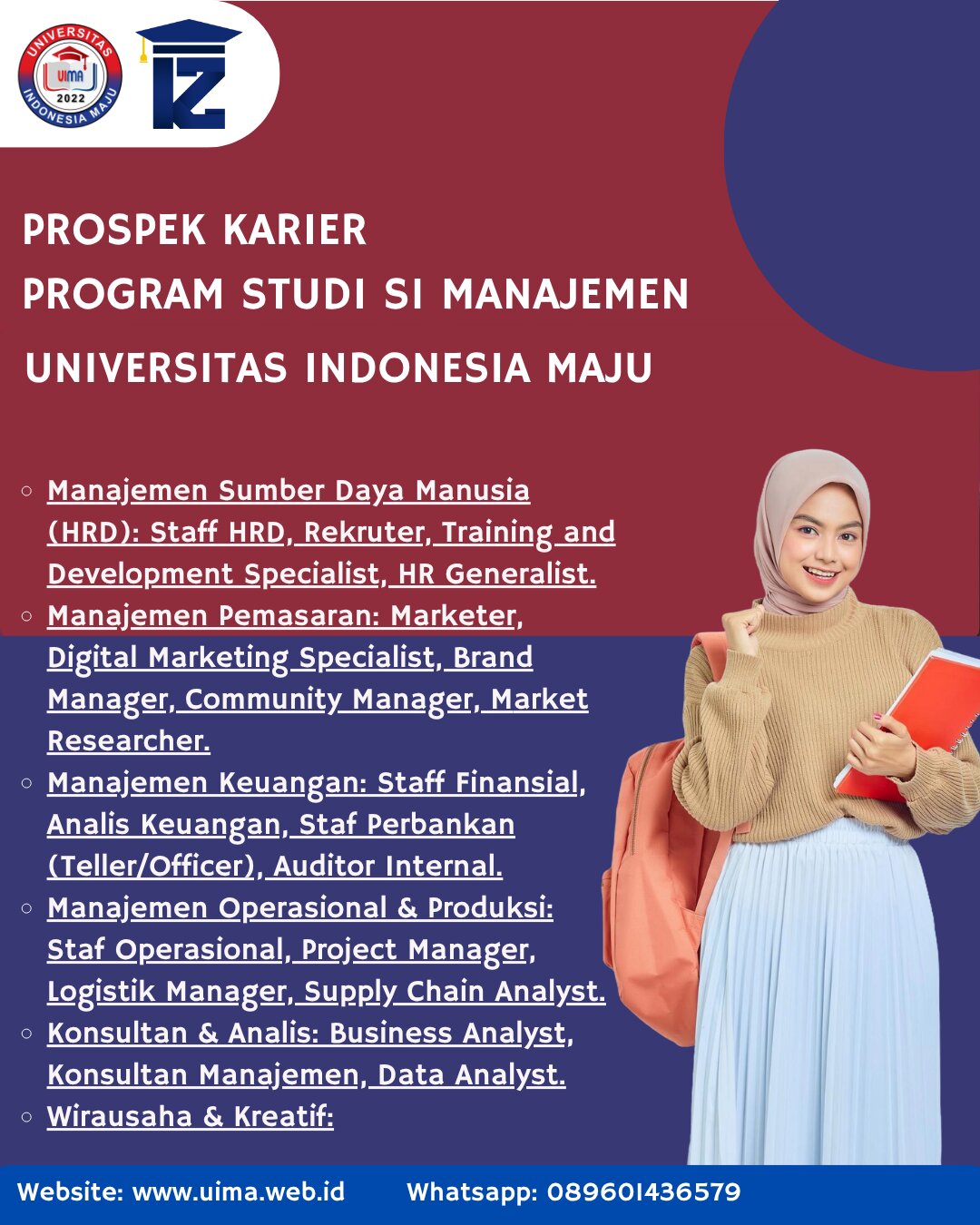 Biaya Kuliah S1 Manajemen Di UIMA