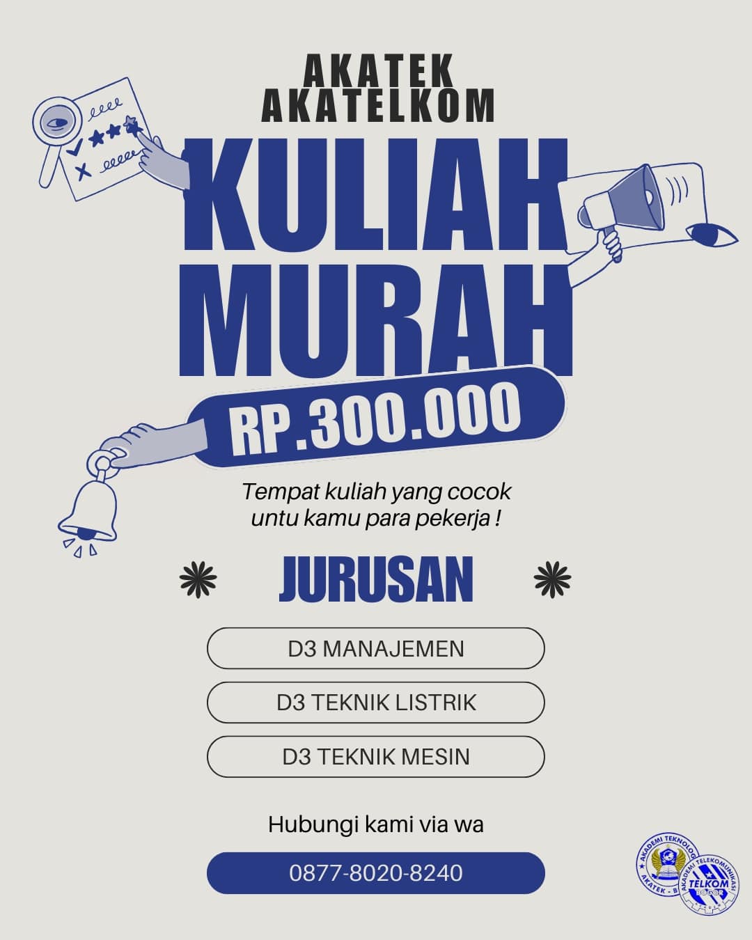 Akatek dan Akatel Bogor Menyediakan Pendidikan Praktis untuk Karier Gemilang