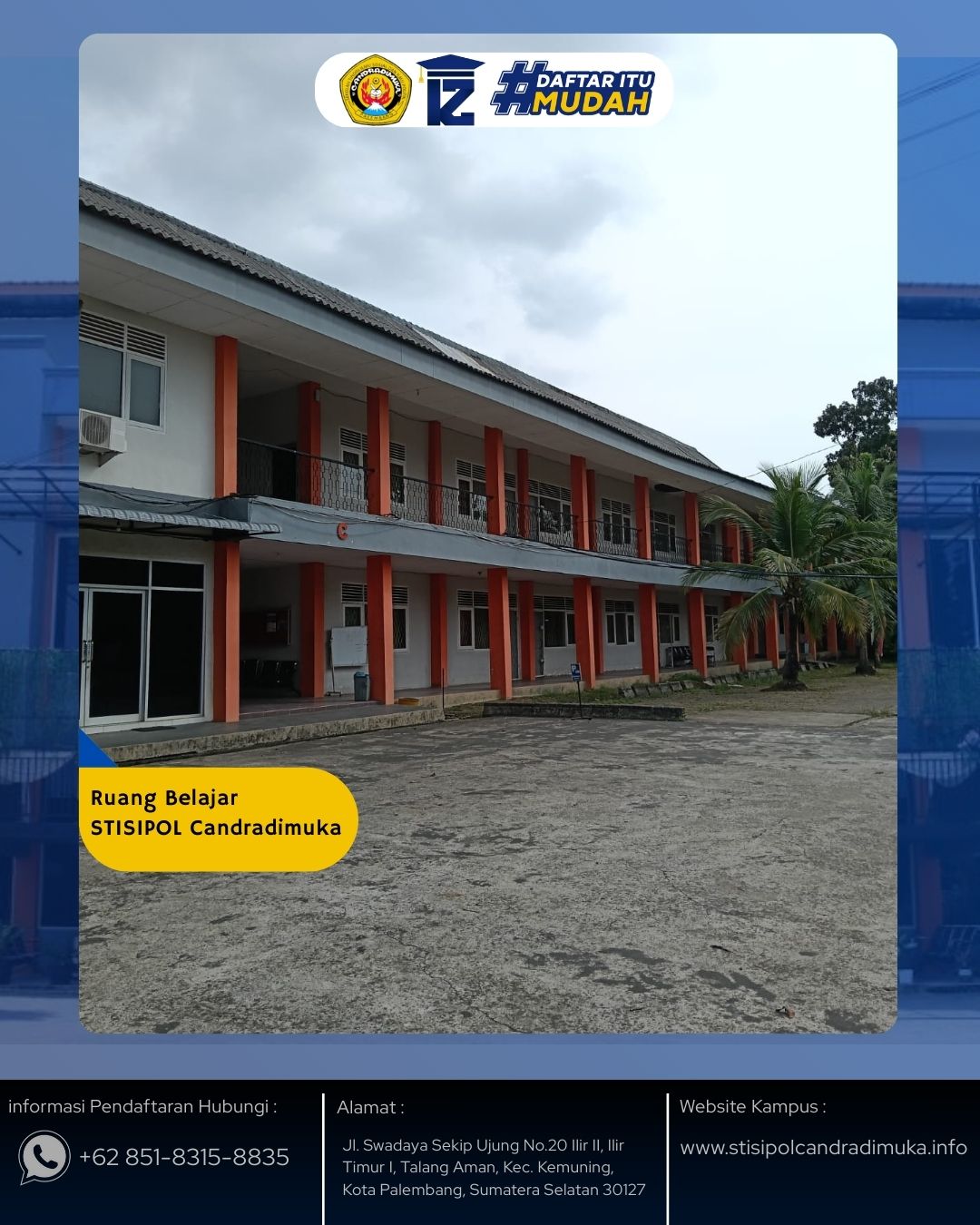 Fasilitas yang Lengkap di Kampus STISIPOL Candradimuka Palembang