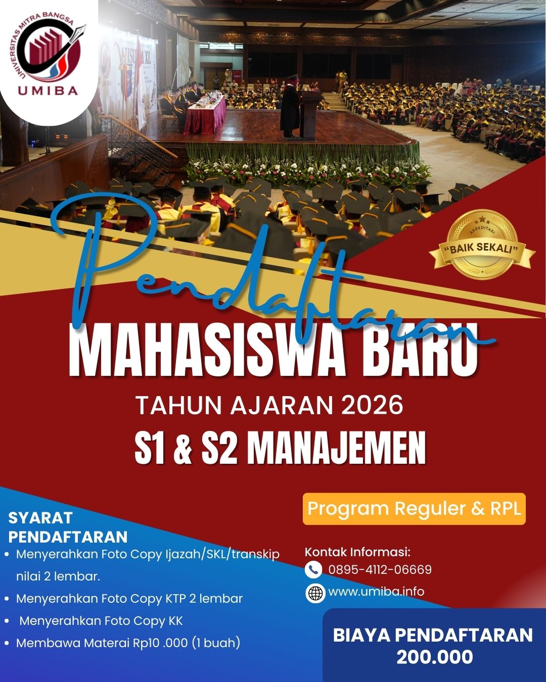 Kuliah Program RPL S2 Manajemen Wilayah Jakarta