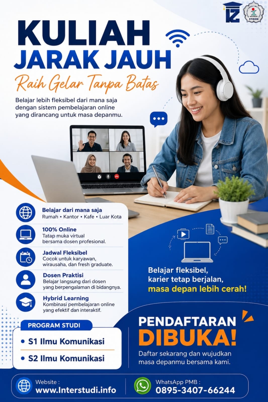 Kuliah Jarak Jauh Adalah Cara Raih Gelar Tanpa Batas