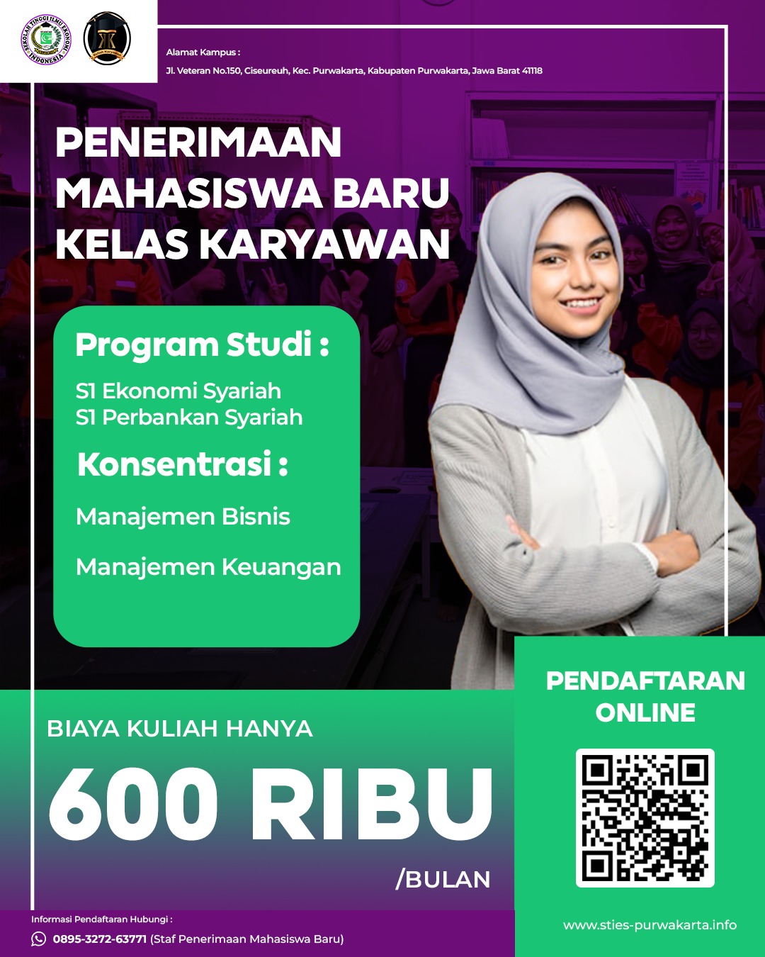 Kuliah S1 Manajemen Keuangan STIESI Purwakarta K2 