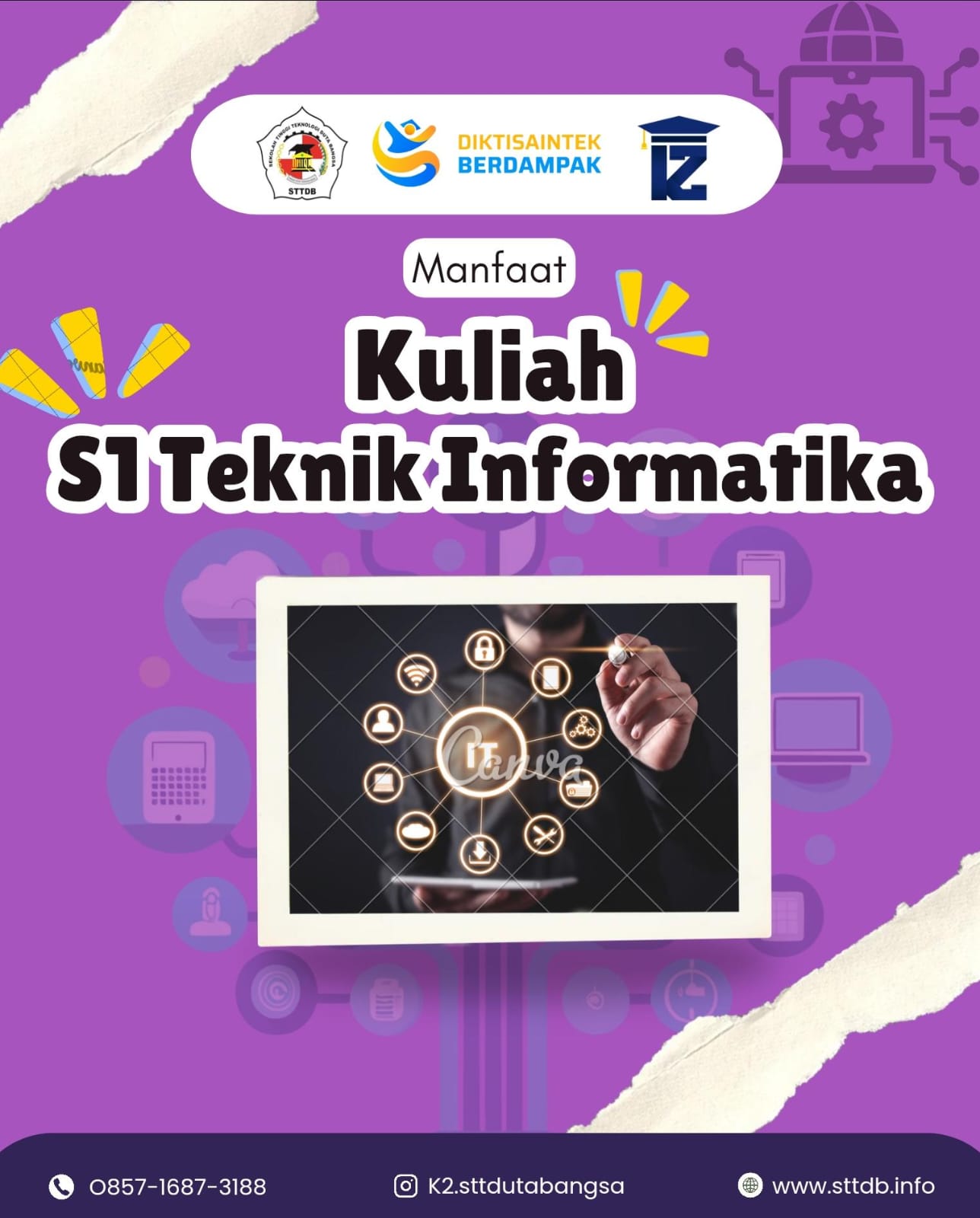 Masih Ragu Kuliah Teknik Informatika, Kenali manfaat dan Prospek Karir di STT Duta Bangsa
