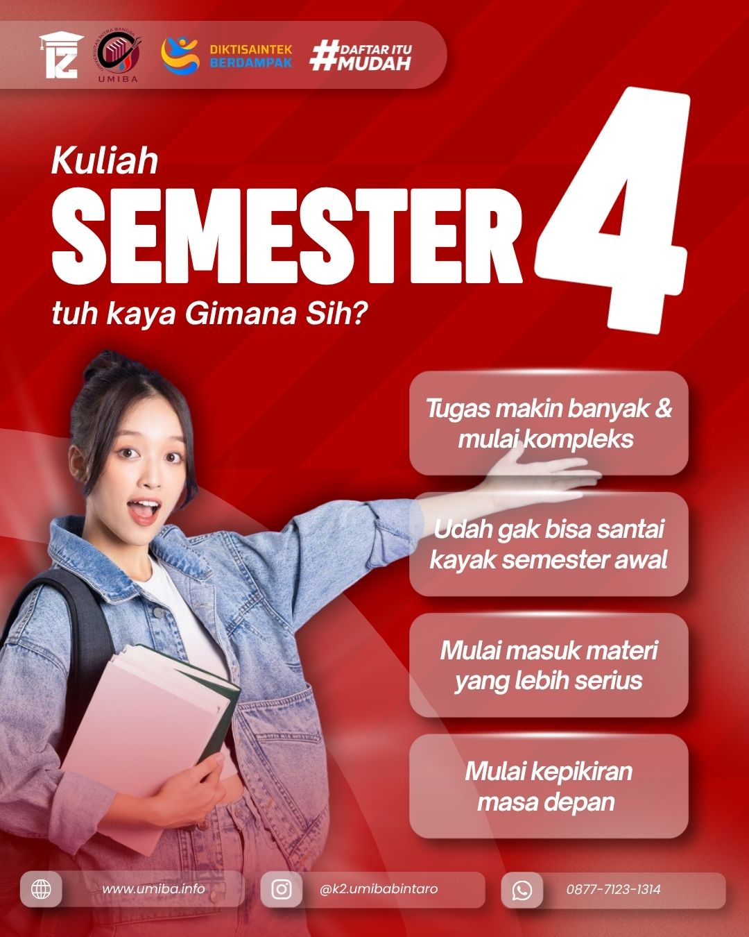 Semester 4 Kuliah Saatnya Naik Level Bersama UMIBA Bintaro