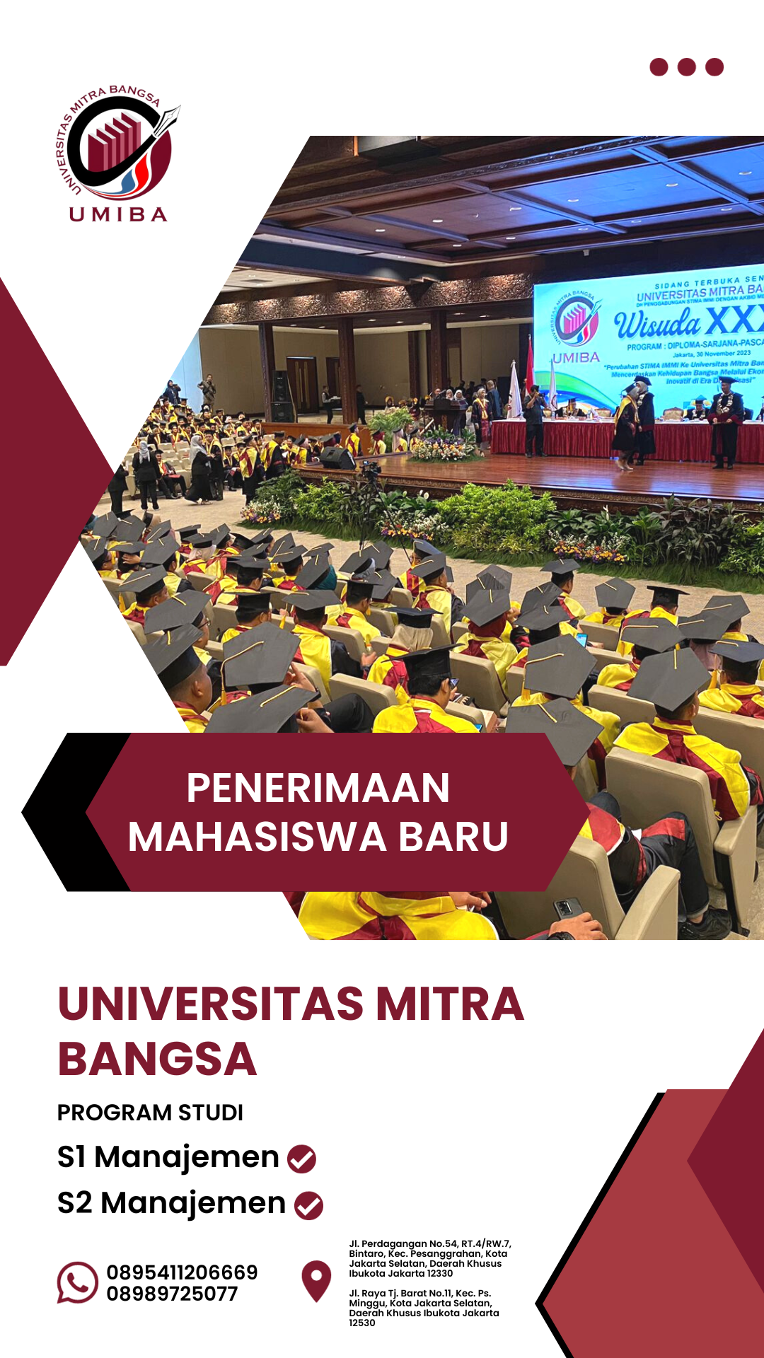 Fakultas Manajemen Bisnis Program Kelas Karyawan UMIBA