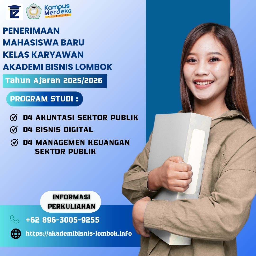 Jurusan Kuliah Kelas Karyawan di Akademi Bisnis Lombok
