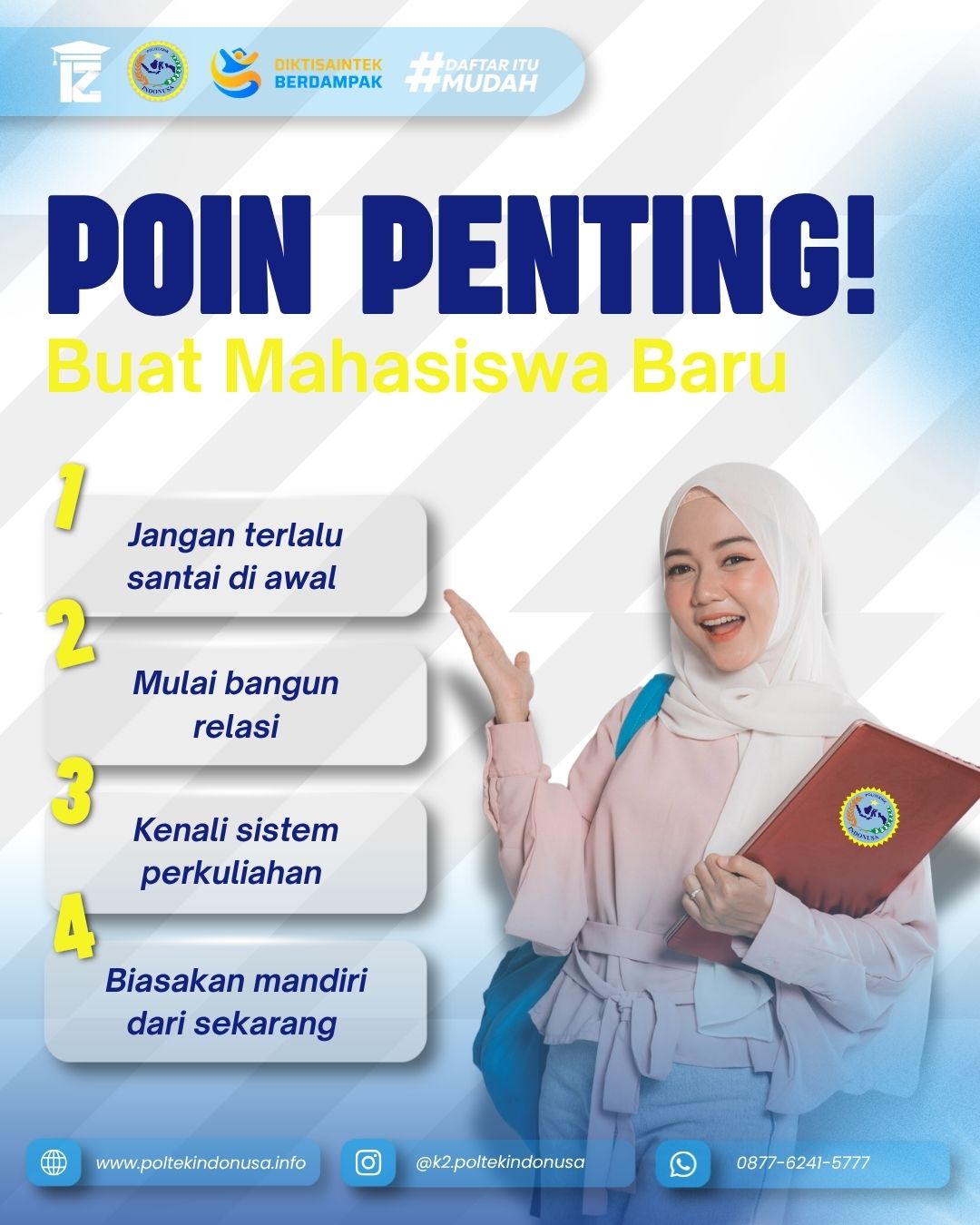 4 Poin Penting untuk Mahasiswa Baru