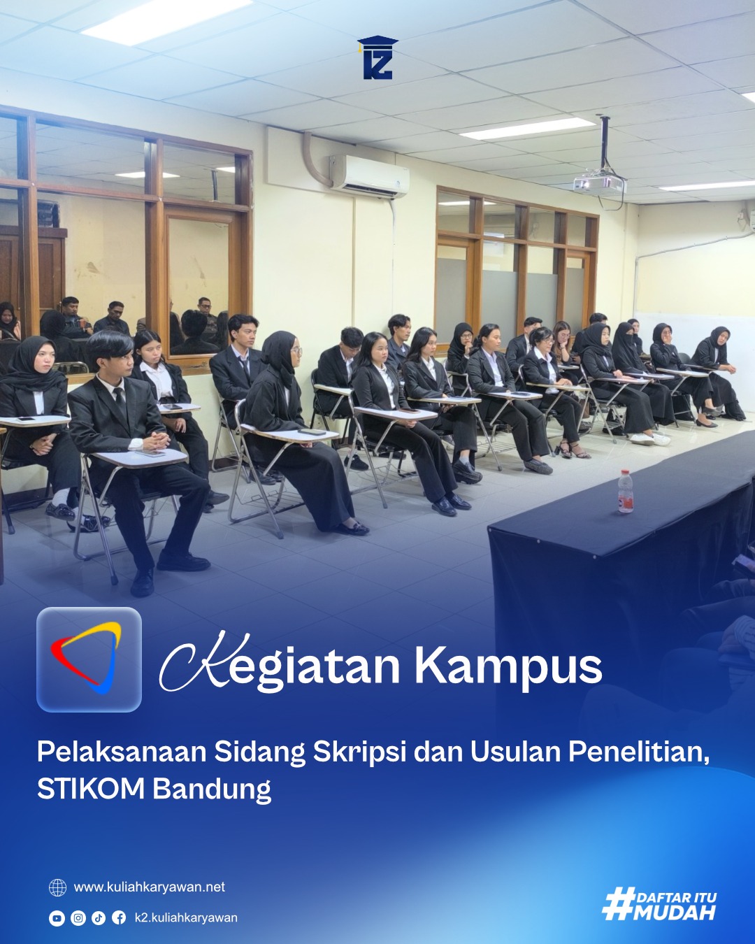 STIKOM Bandung Sukses Melaksanakan Sidang Skripsi dan Sidang Usulan Penelitian