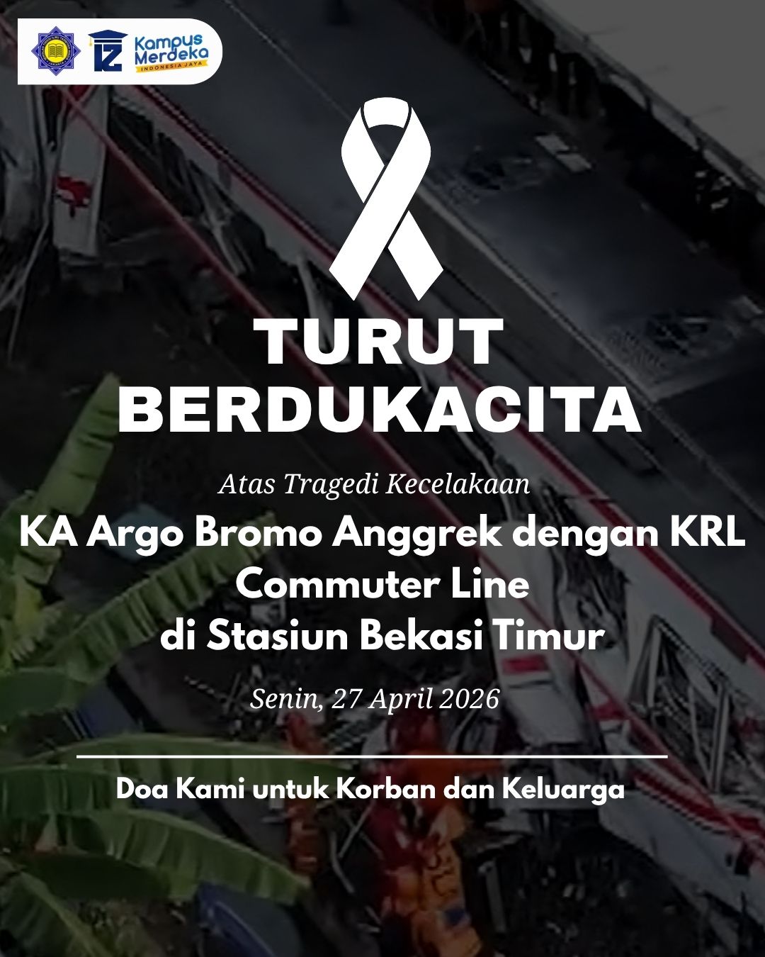Duka Mendalam untuk Tragedi di Stasiun Bekasi Timur