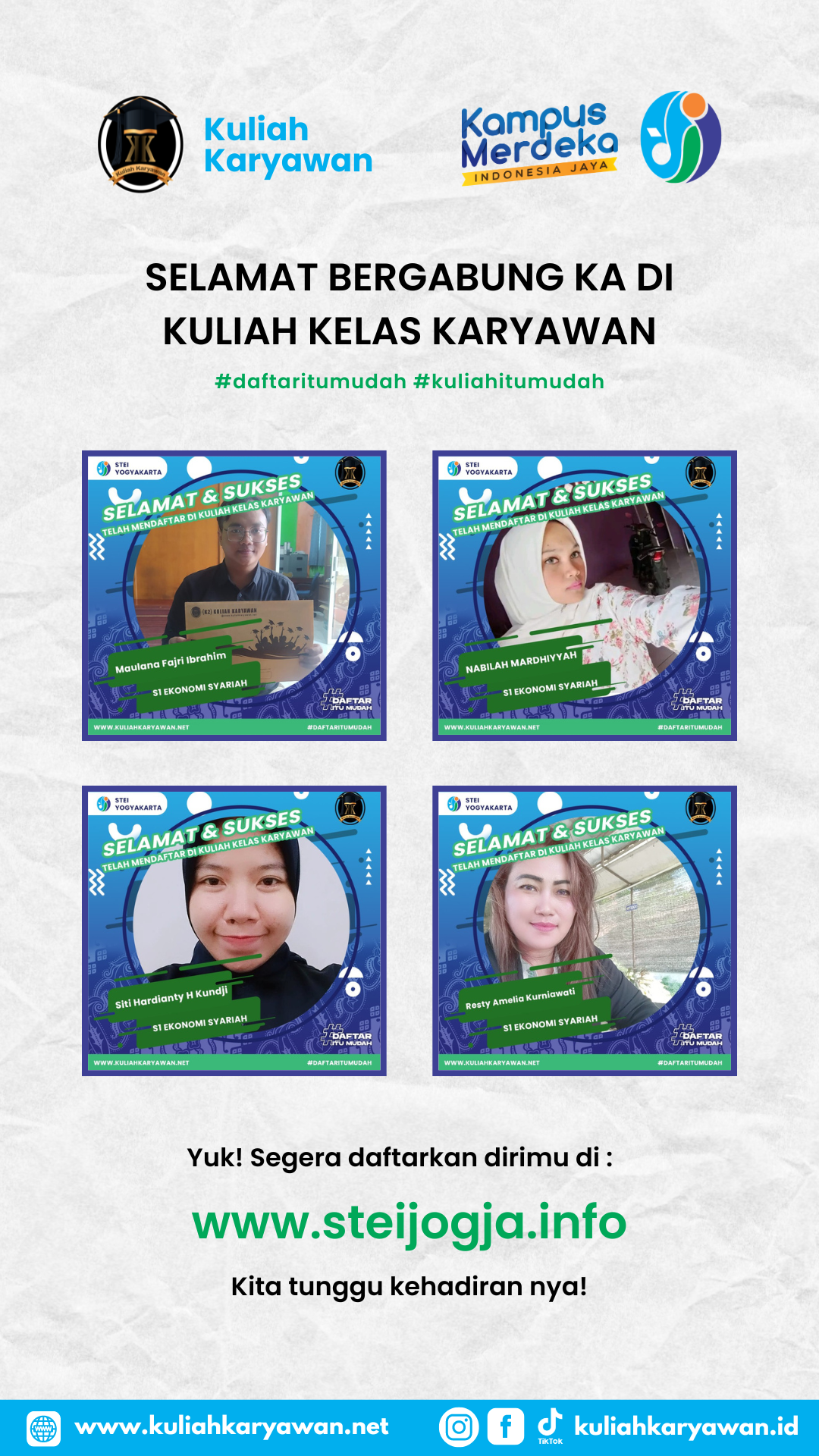 Penerimaan Mahasiswa Baru Kampus STEI Yogyakarta