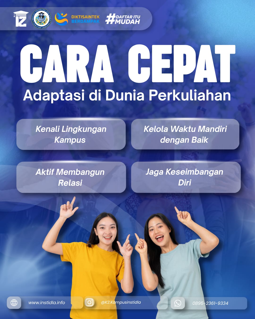 Cara Cepat Adaptasi di Dunia Perkuliahan 