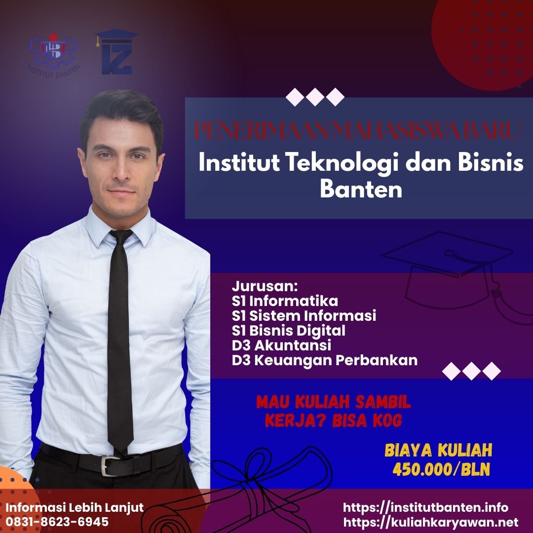 ITB Banten Kampus dengan Jurusan S1 Sistem Informasi di Kota Serang