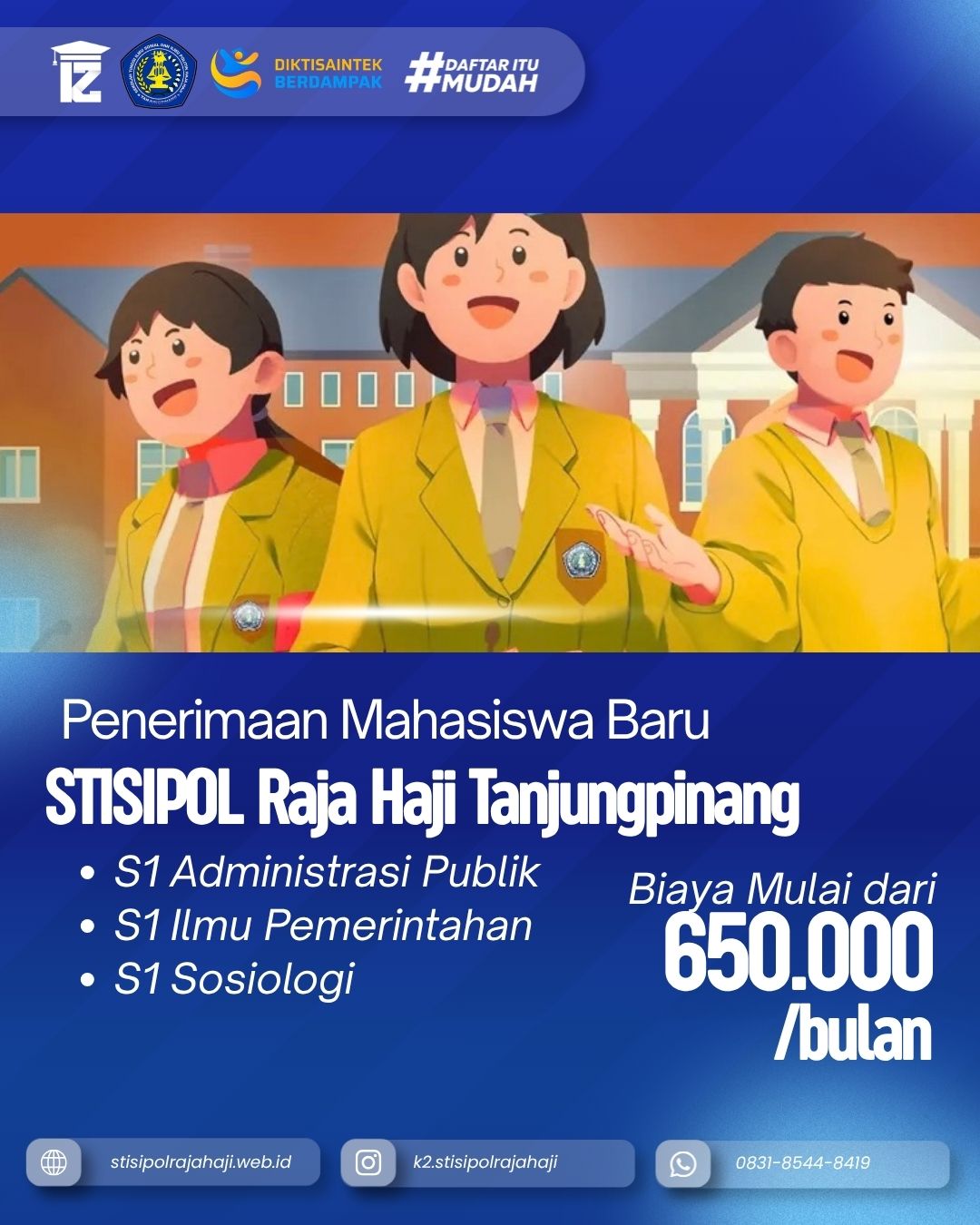Wujudkan Masa Depan Mu di STISIPOL Raja Haji Tanjungpinang Kuliah Keren Biaya Ringan