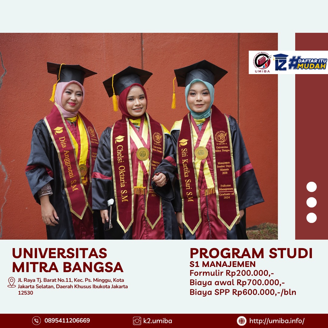 Universitas di Tanjung Barat Jurusan S1 Manajemen