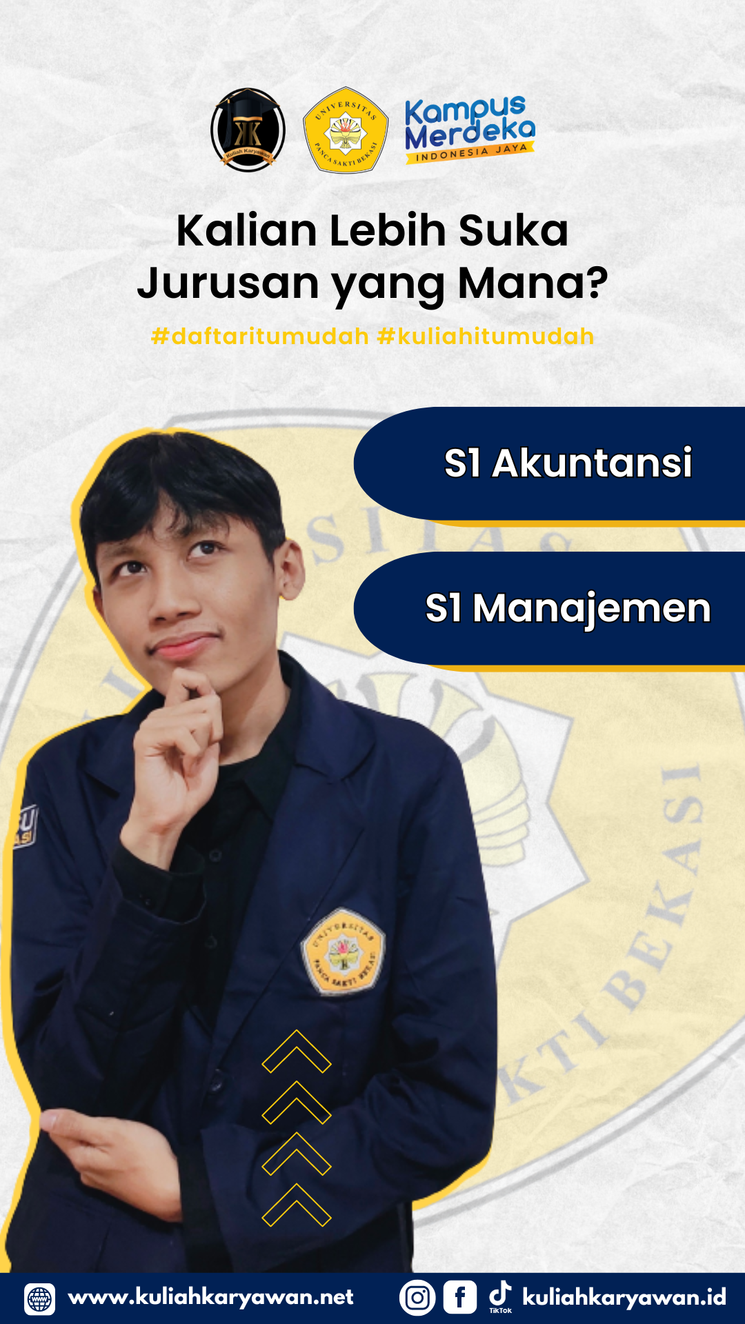 Kelas Karyawan Malam Jurusan Manajemen dan Akuntansi di Universitas Panca Sakti Bekasi