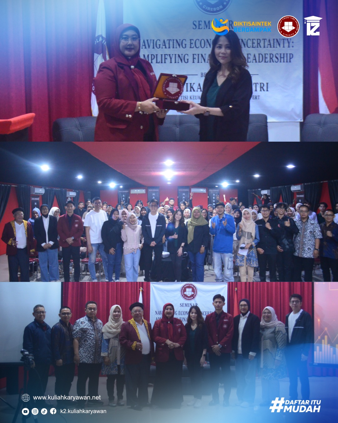 STIE Cirebon Menyelenggarakan Seminar Ekonomi Untuk Seluruh Mahasiswa