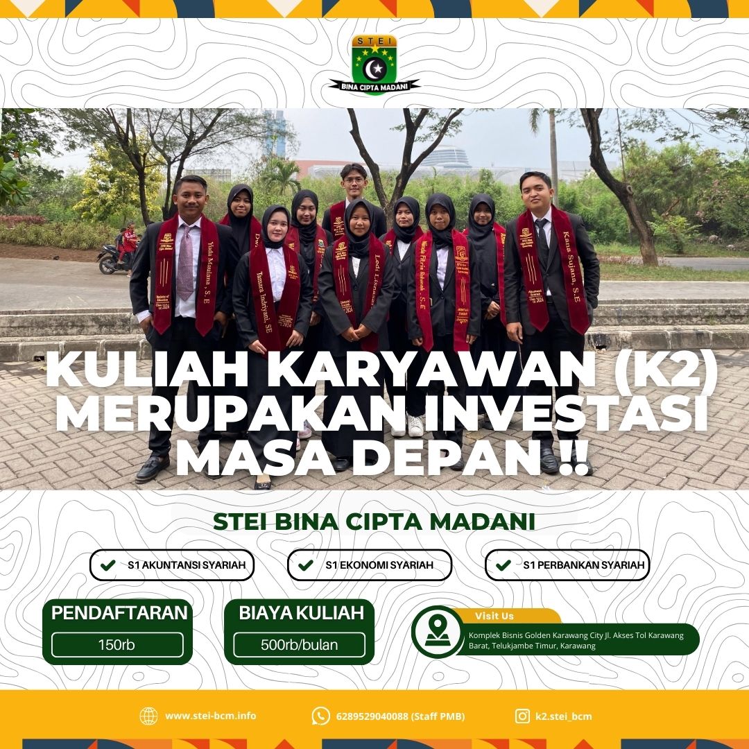 Kuliah Karyawan K2 merupakan investasi masa depan