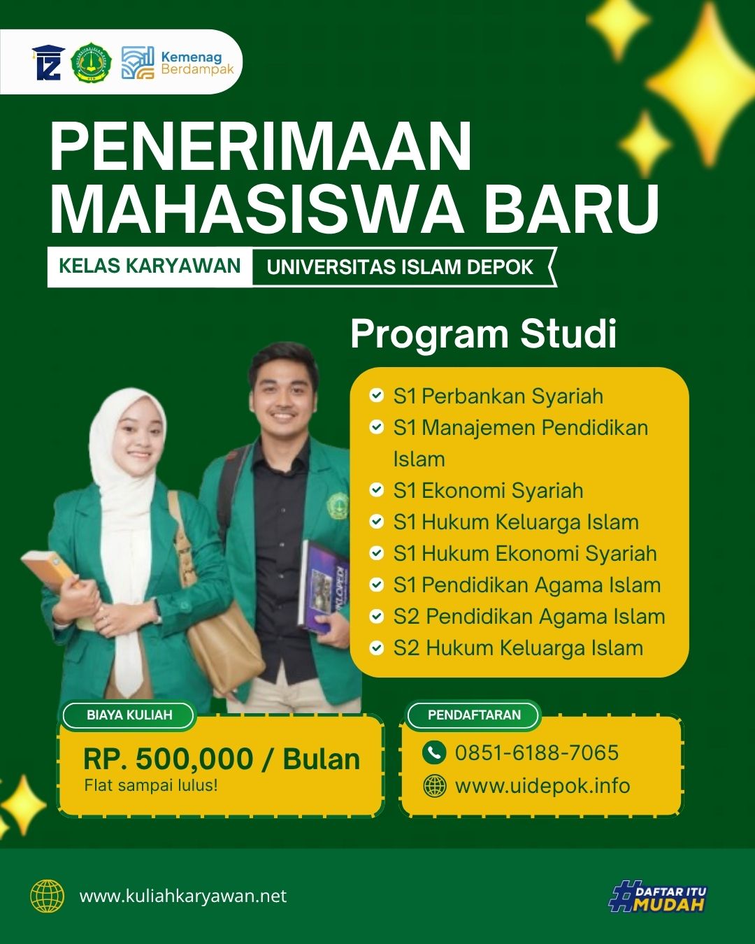 Kampus Kelas Karyawan Universitas Islam Depok K2
