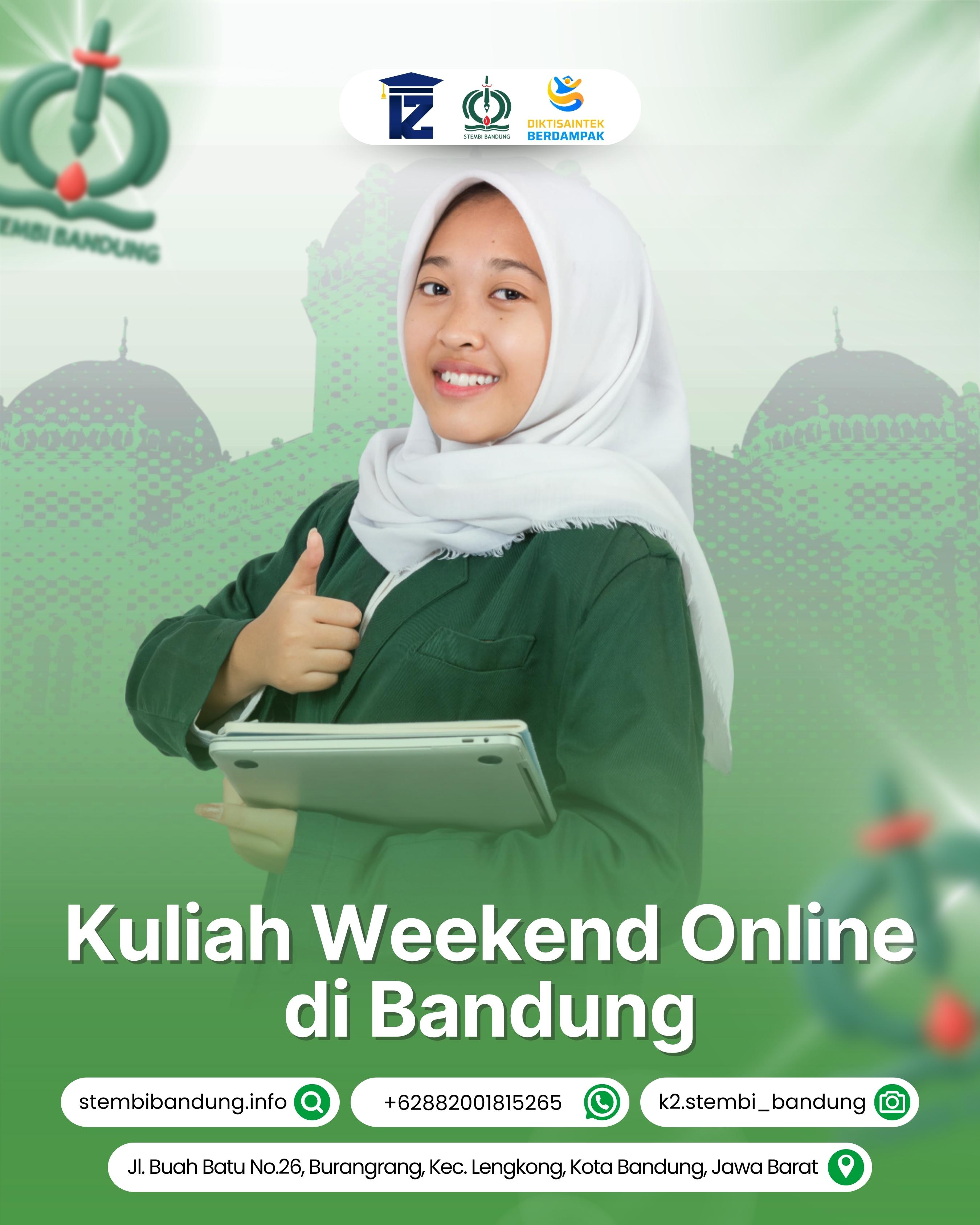 Kuliah Weekend Online di Bandung