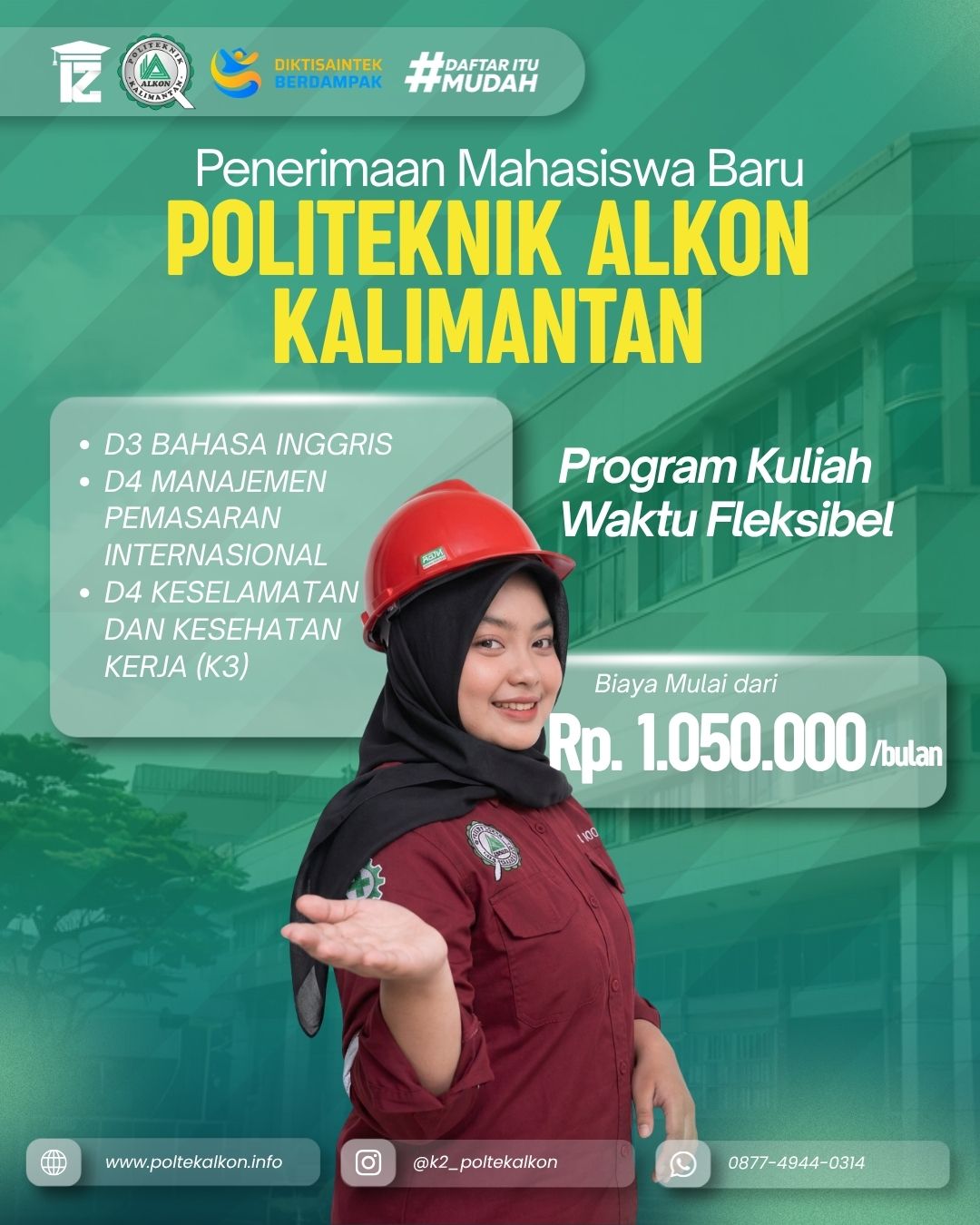 Kampus Kelas Karyawan Balikpapan di Politeknik Alkon Kalimantan