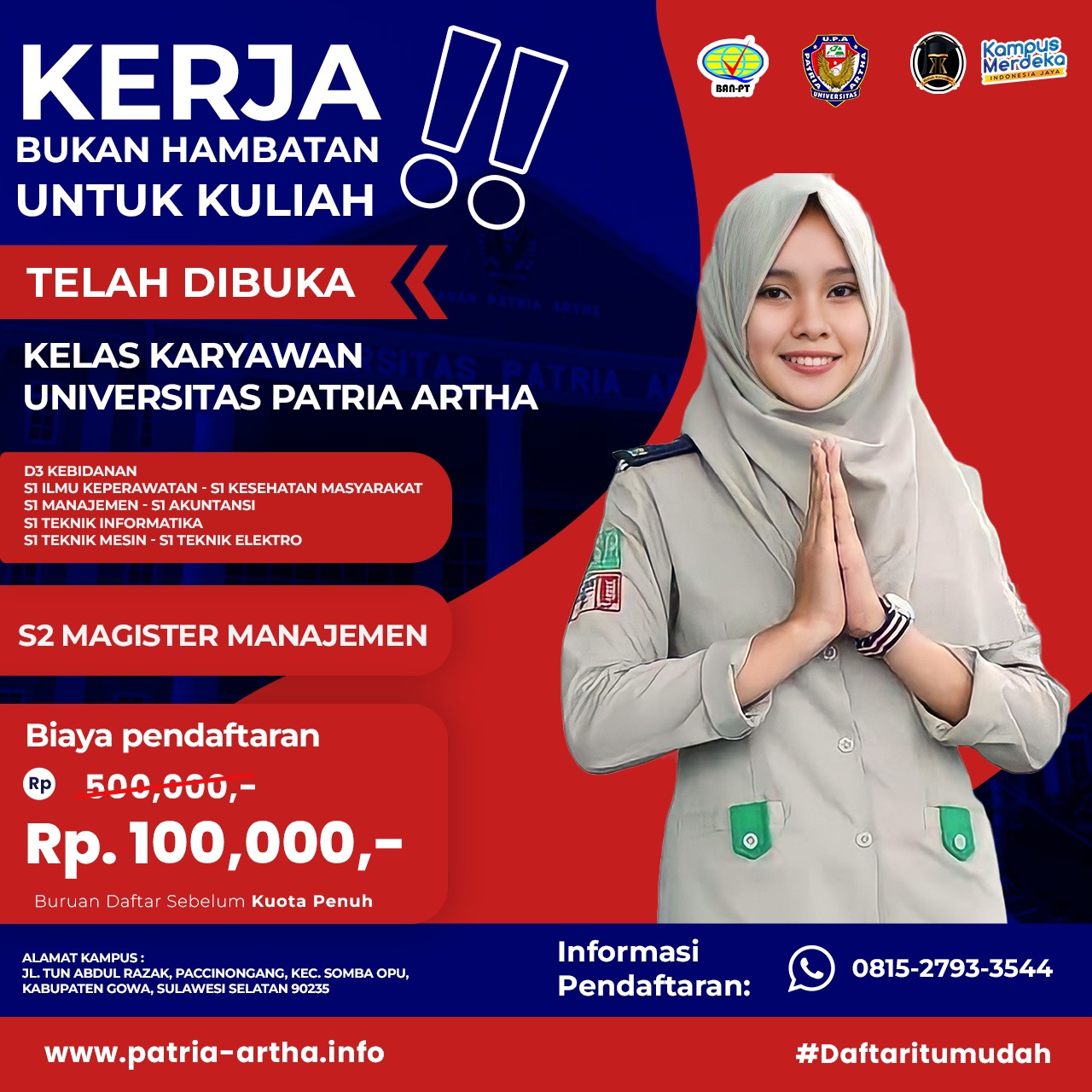 Universitas Patria Artha Kampus Terbaik Di Makassar Dan Sekitarnya