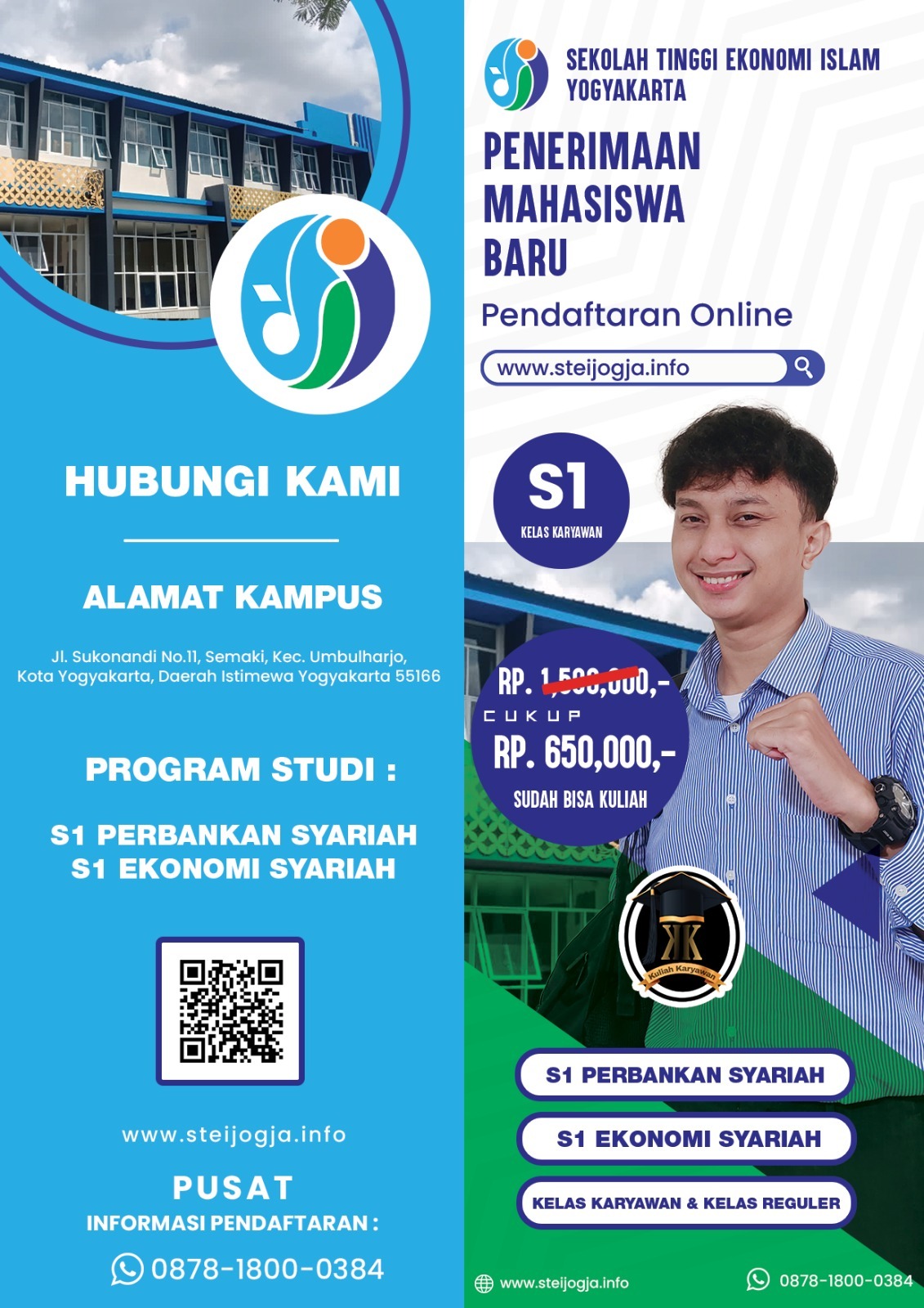 Informasi Pendaftaran Mahasiswa Baru Kuliah Karyawan Kampus STEI Yogyakarta