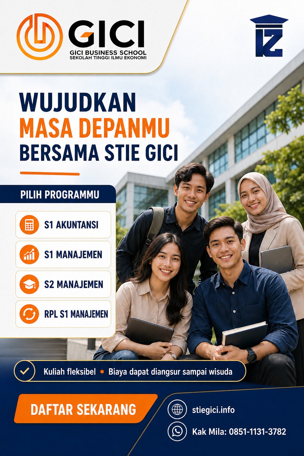 Kuliah Kelas Karyawan di STIE GICI Pilihan Program S1 S2 dan RPL