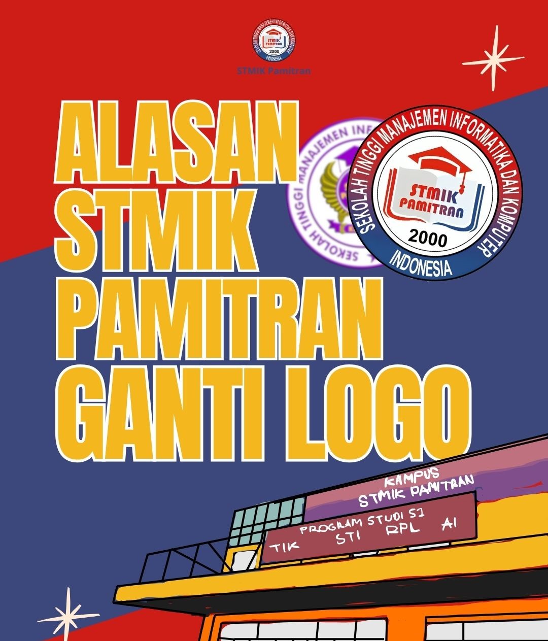 Inilah Alasan Mengapa STMIK Pamitran Ganti Logo