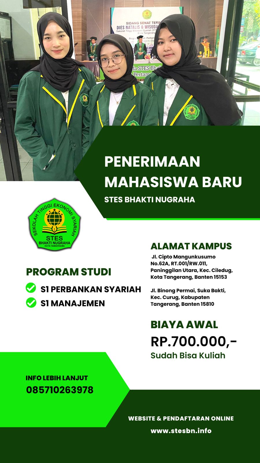Kelas Karyawan di Sekolah Tinggi Ekonomi Syariah Bhakti Nugraha