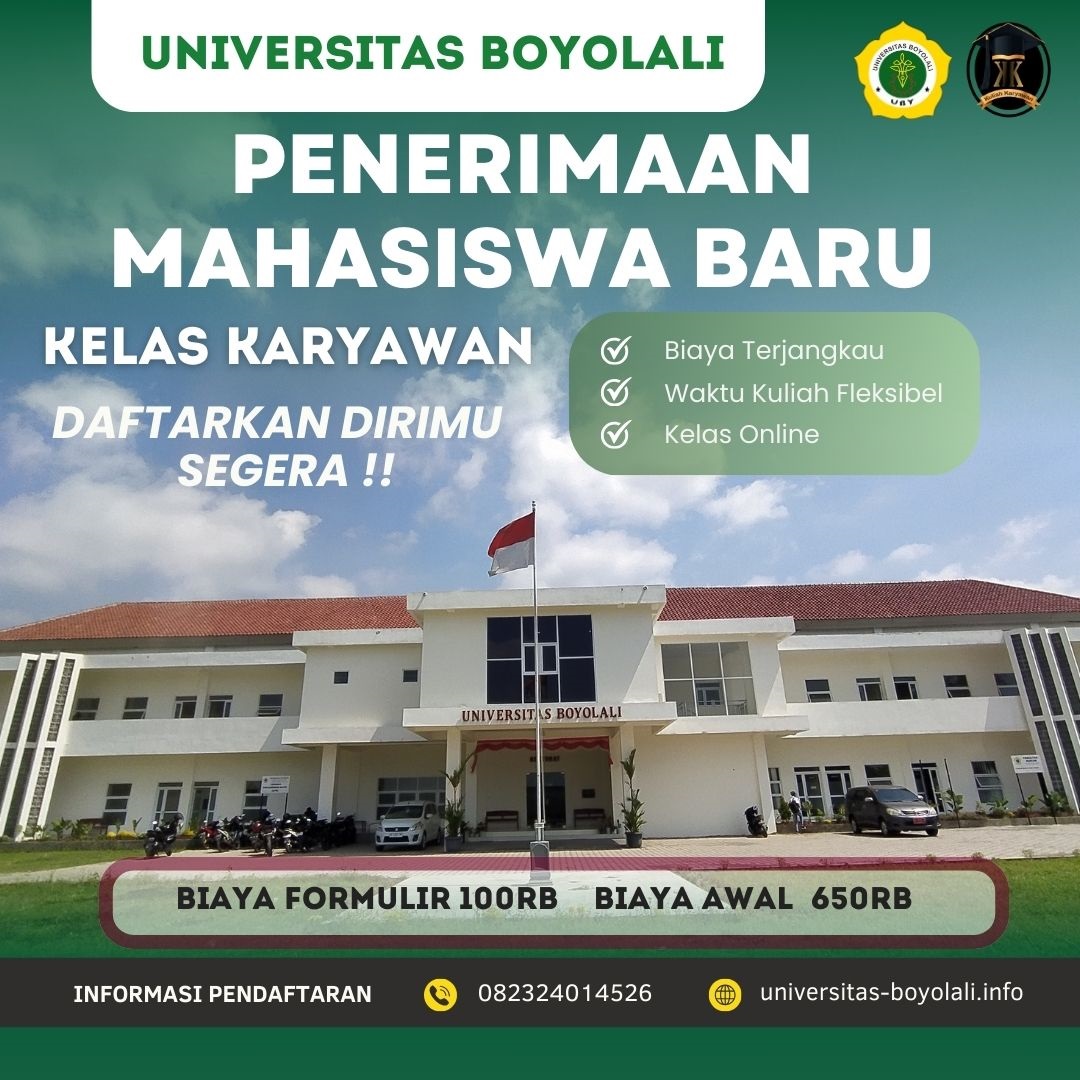 Informasi Kampus Kelas Karyawan Daerah Boyolali K2