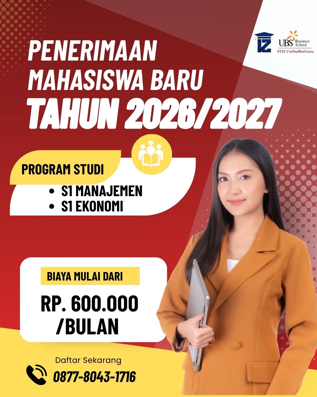 Sudah Kerja Masih Bisa Kuliah di UBS