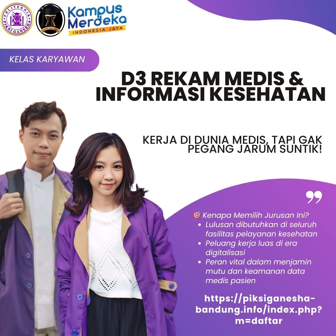 Jangan Ketinggalan Daftar Jurusan Paling Ramai Peminat di Politeknik Piksi Ganesha Bandung: D3 Rekam