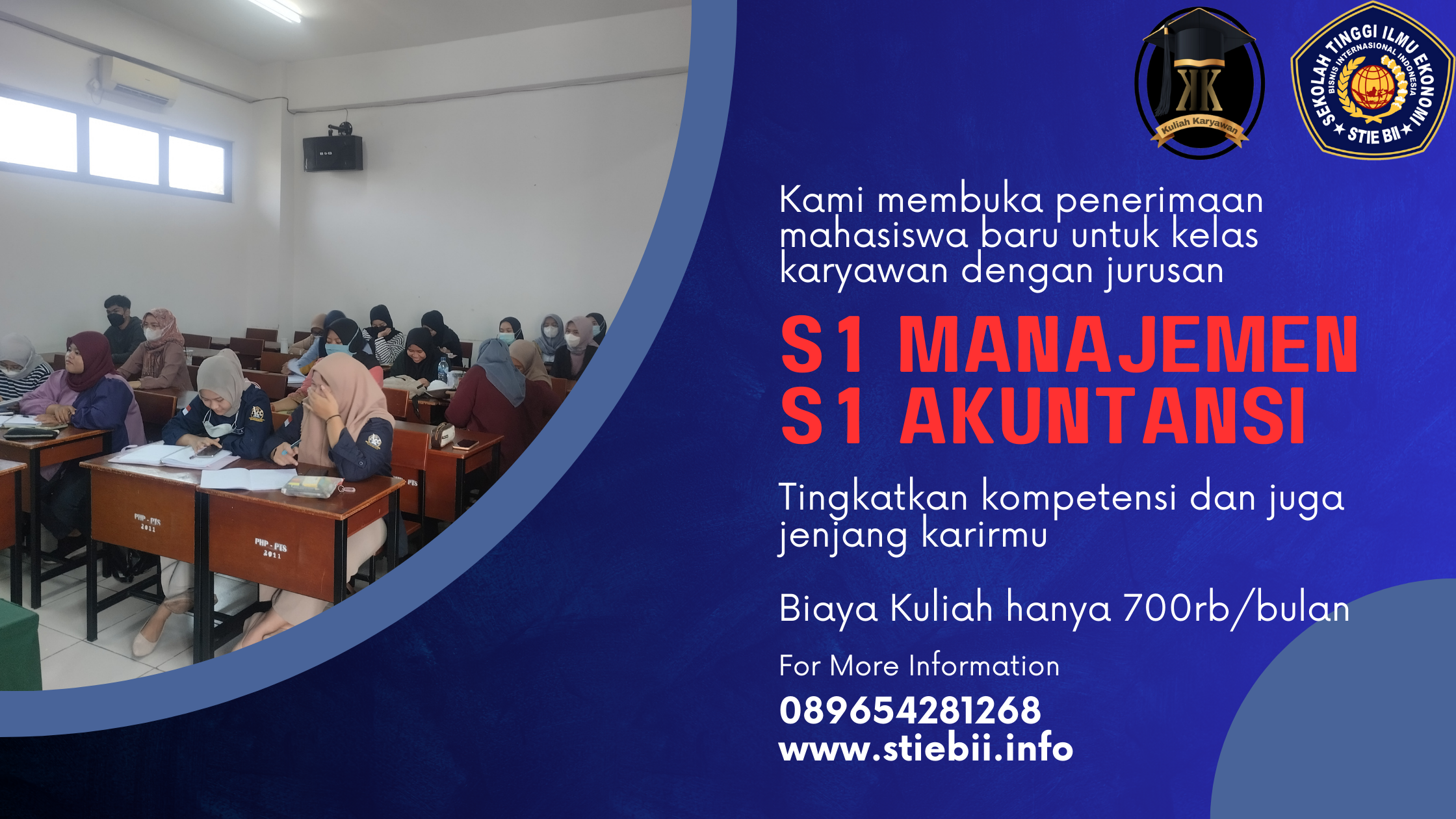 Informasi Penerimaan Mahasiswa Baru Kampus STIE BII Bekasi