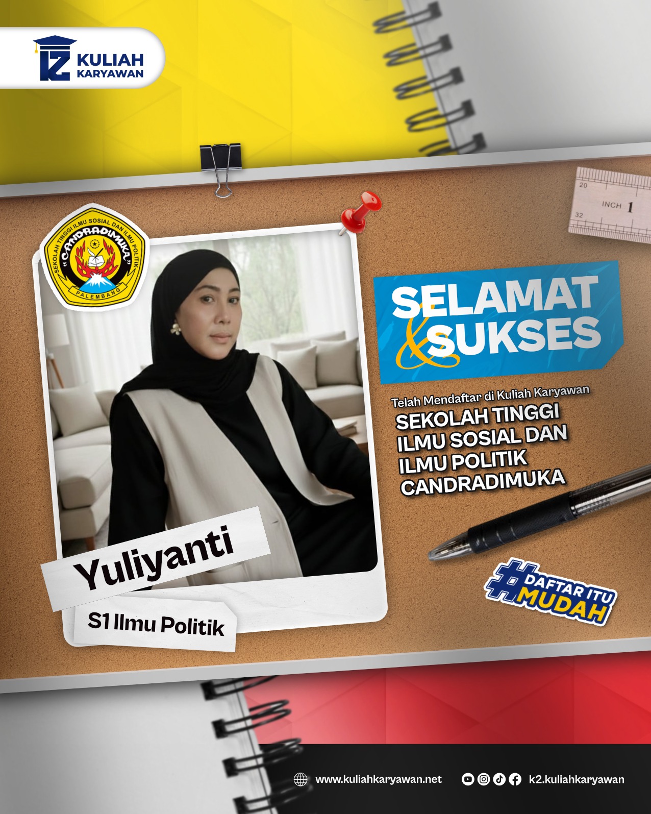 Kampus FISIP Terbaik Di Kota Palembang Sumatera Selatan 