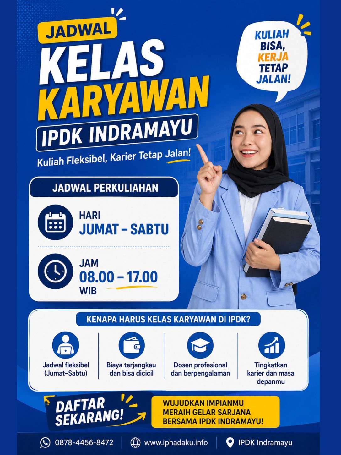 Institut Pangeran Dharma Kusuma Indramayu adalah Kampus Favorit di Indramayu 