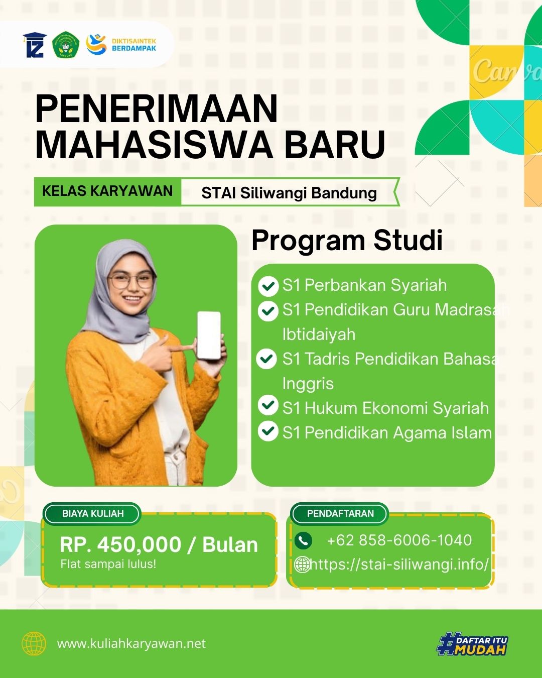 Kampus dengan biaya terjangkau di kota Cimahi STAI SILIWANGI