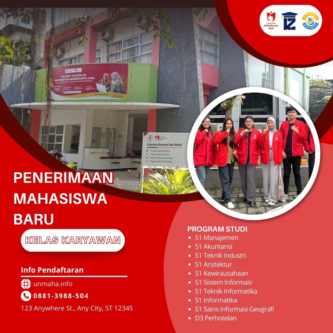 Kuliah Karyawan di Sleman dengan Biaya Terjangkau di Universitas Mahakarya Asia