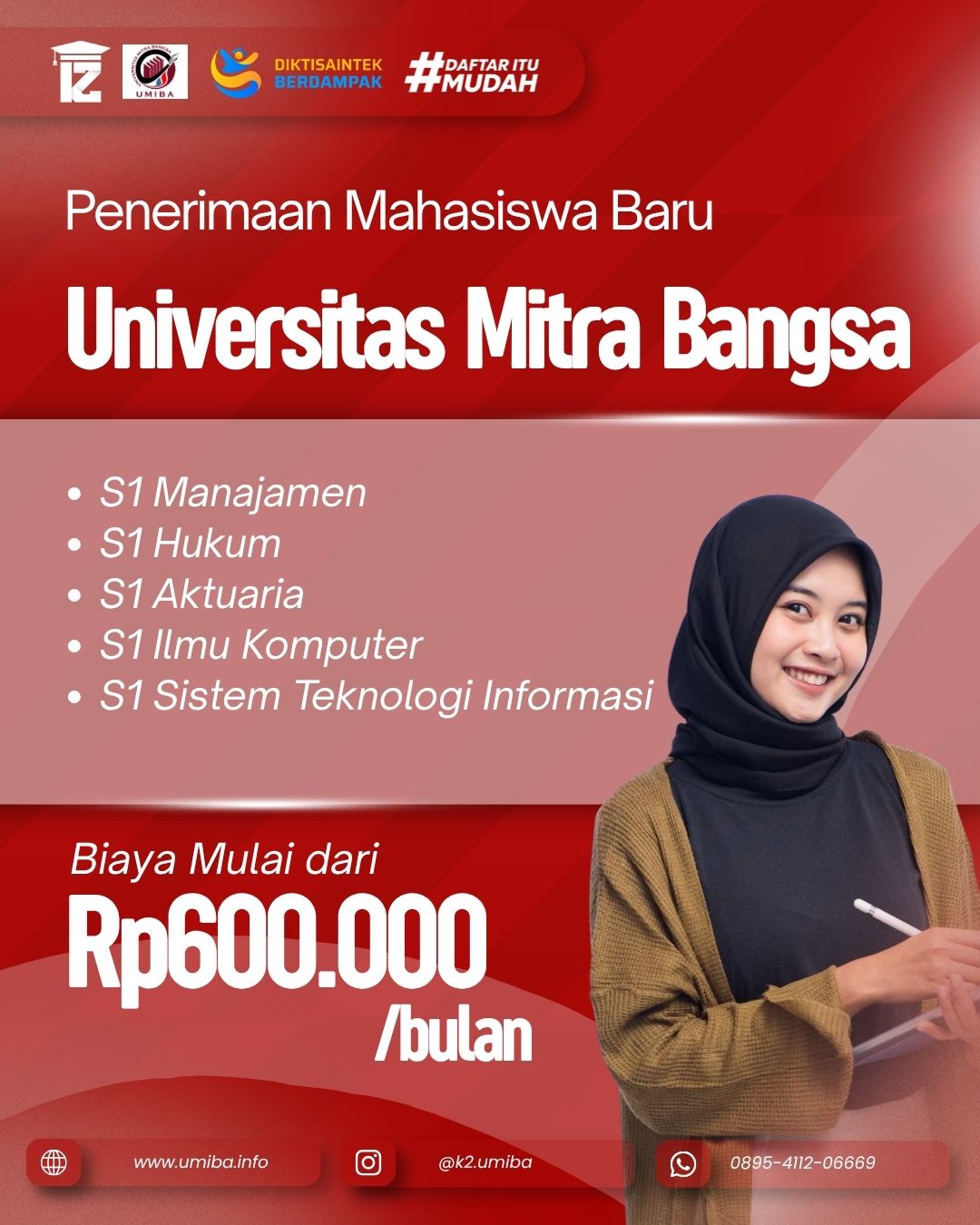 Universitas Mitra Bangsa Rekomendasi Kampus di Jakarta Selatan PasarMinggu