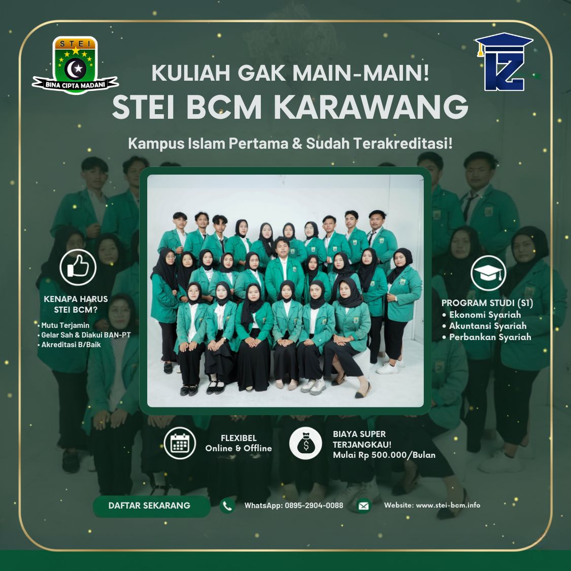 STEI BCM Karawang Kampus Islam Pertama Di Karawang Dan Sudah Terakreditasi