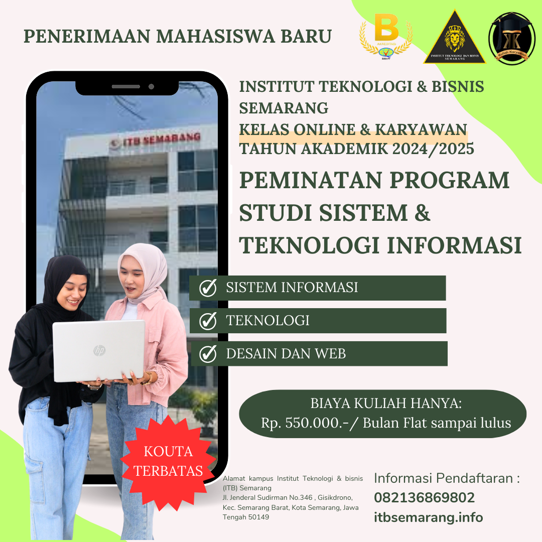 Akreditasi Prodi STI Kampus ITB Semarang