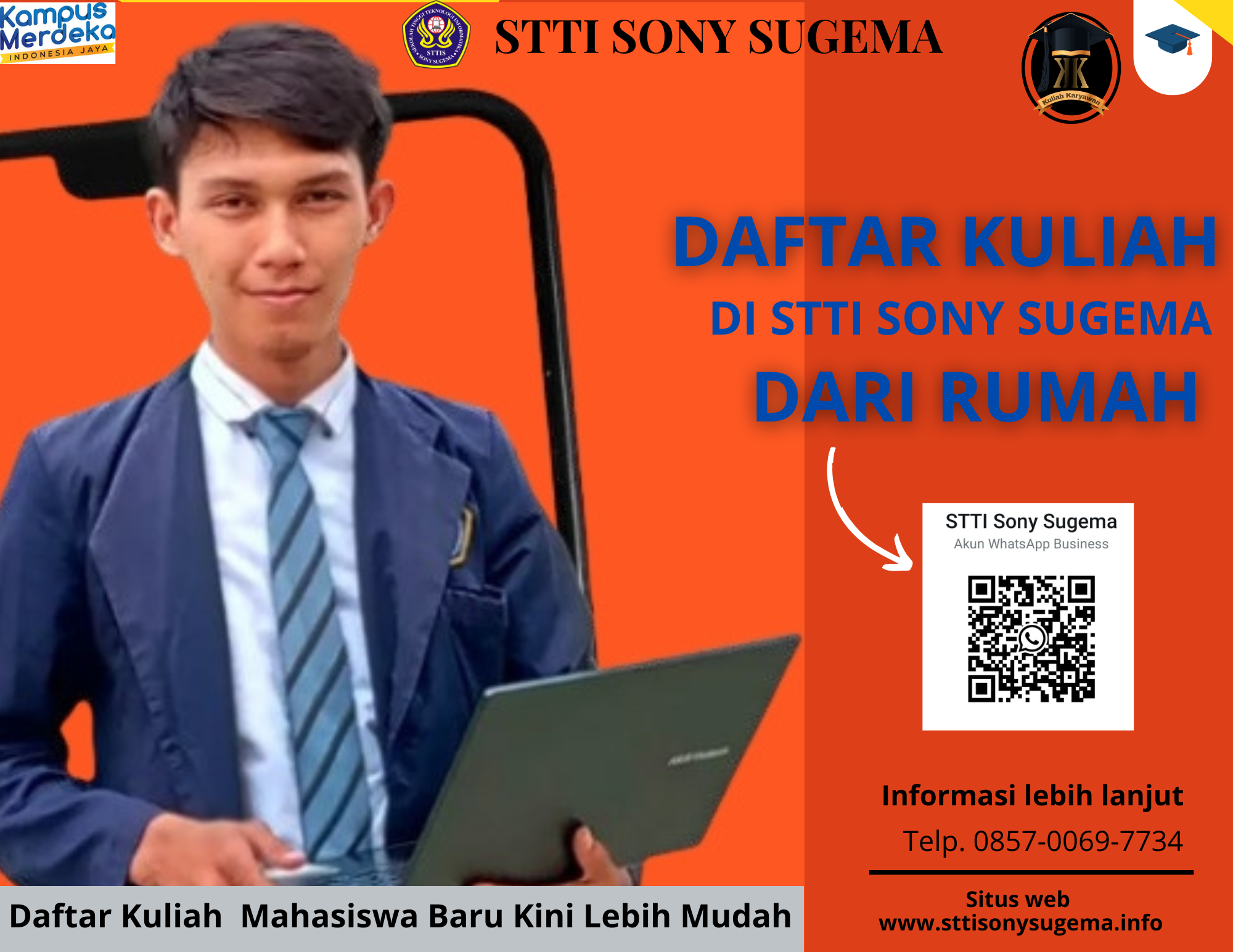 Daftar Online K2 Di STTI Sony Sugema 