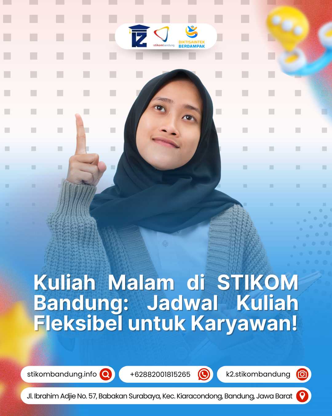 Kuliah Malam di STIKOM Bandung Jadwal Fleksibel untuk Karyawan