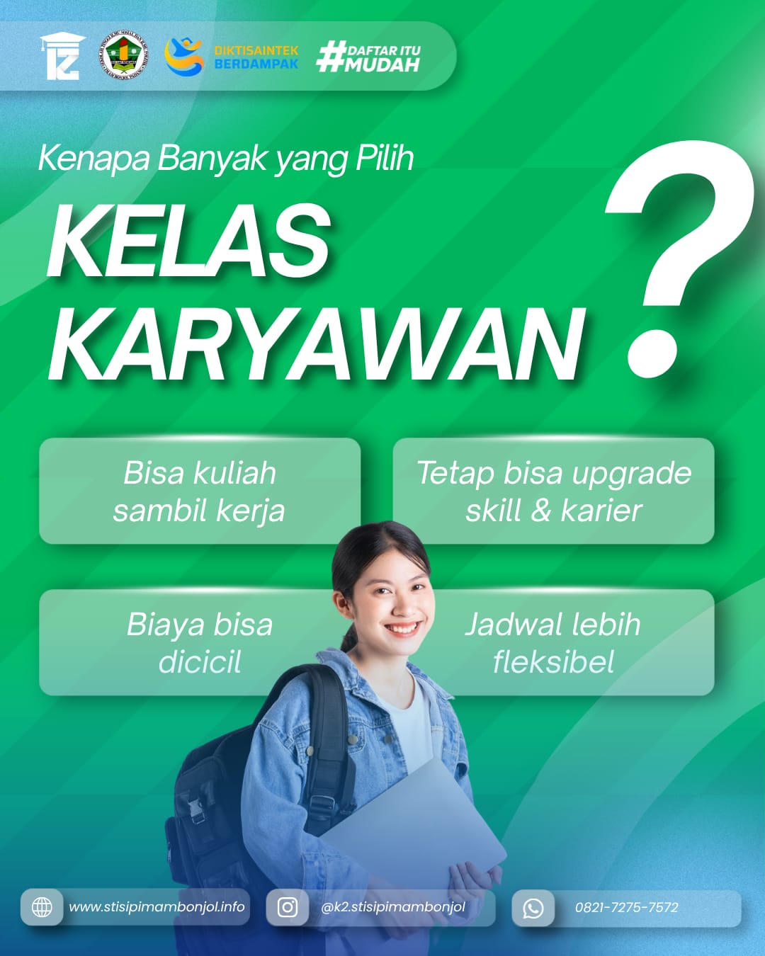 Alasan Kenapa Harus Memilih Kuliah Karyawan Di STISIP Imam Bonjol