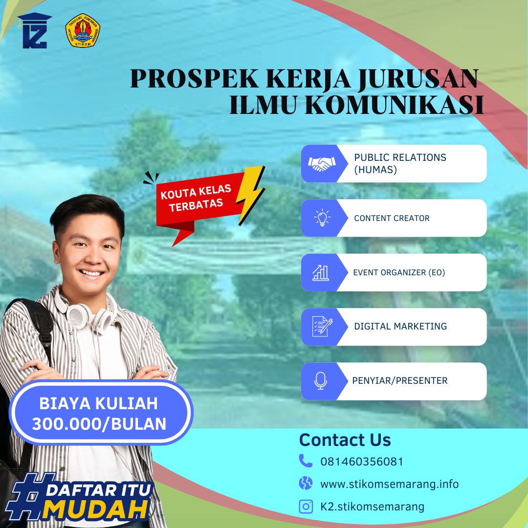 Kuliah Dengan Biaya Terjangkau Hanya 300.000/Bulan